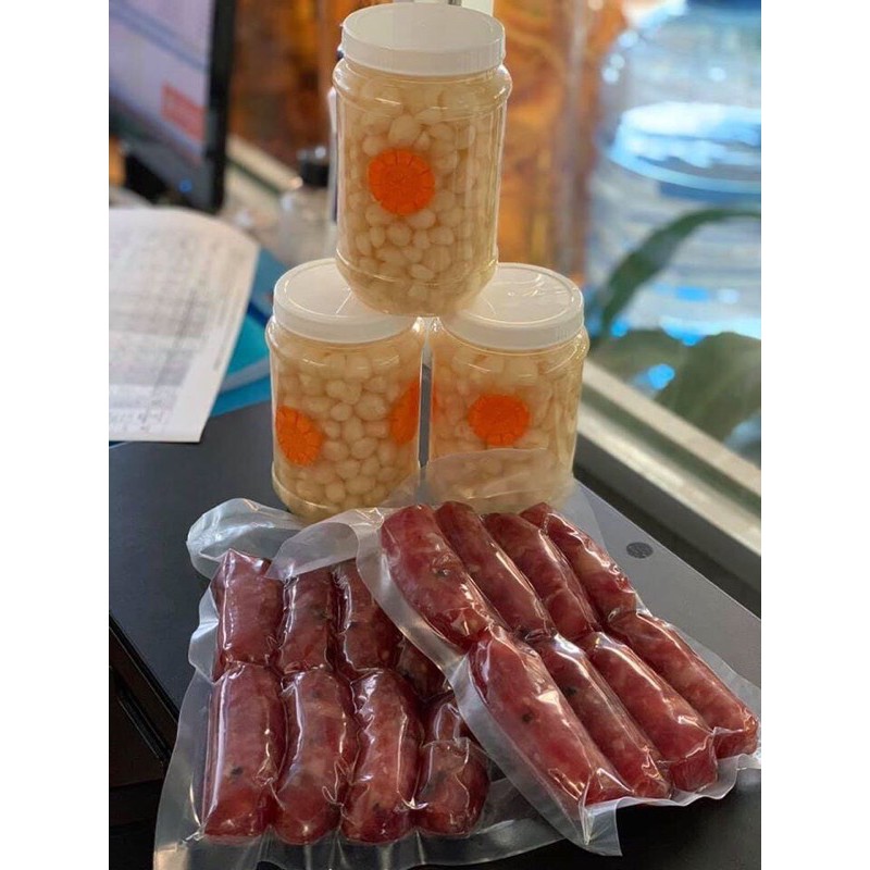 Lạp xưởng tươi Bảy Kiệt - 1 kg (đặc sản Cần Đước Long An) | BigBuy360 - bigbuy360.vn