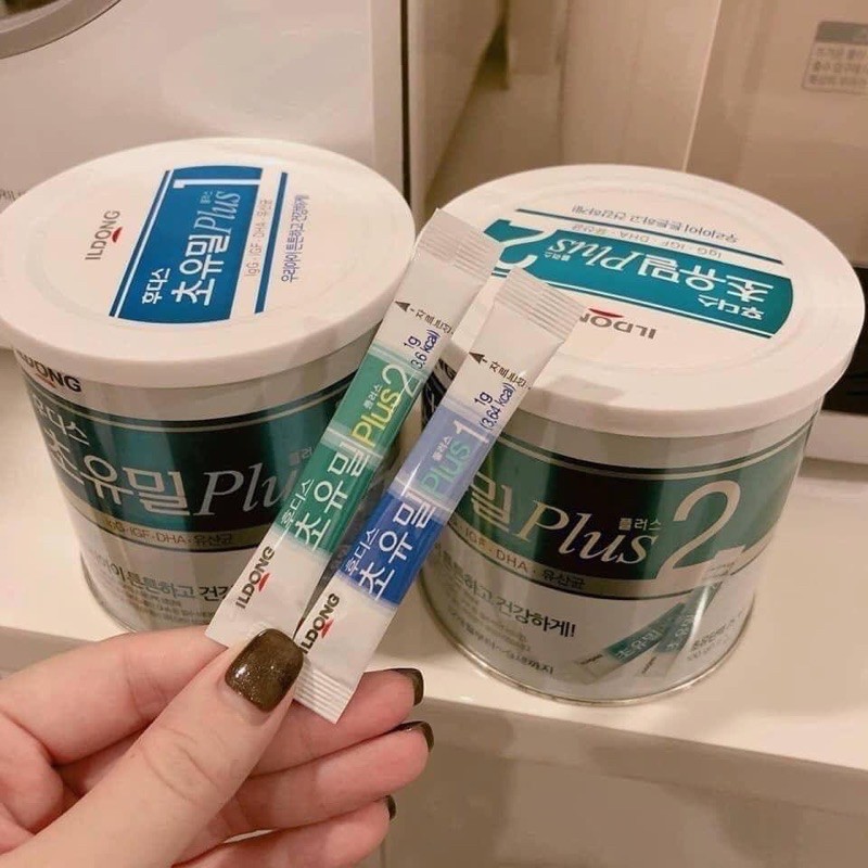 (bill ảnh cuối)SỮA NON ILDONG, MEN VI SINH HÀN QUỐC CHO BÉ SỐ 1/ SỐ 2 HỘP 90 GÓI mẫu mới nhất