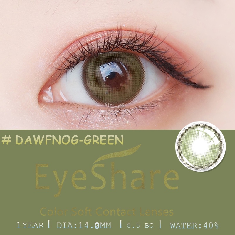 EYESHARE Cặp kính áp tròng dòng DAWNFOG/ OCEAN/ RUSSIAN mềm mại sang trọng với nhiều màu tùy chọn hợp thời trang