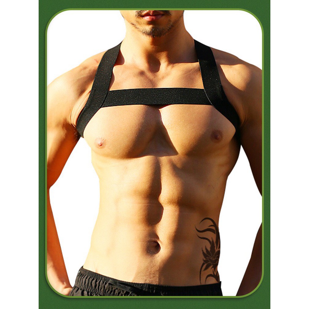 ĐAI ĐEO NGỰC NAM - Thời Trang Chất Thun Dễ Sử Dụng - Đi Chơi - Club