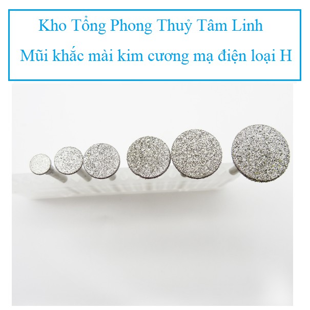 Đầu mài kim cương loại H| Kho tổng phong thủy tâm linh