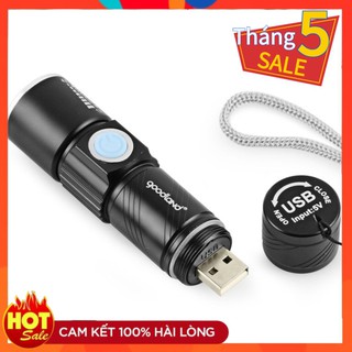 ĐÈN PIN MINI có cổng sạc USB FLASHLIGHT USB CREE Q5