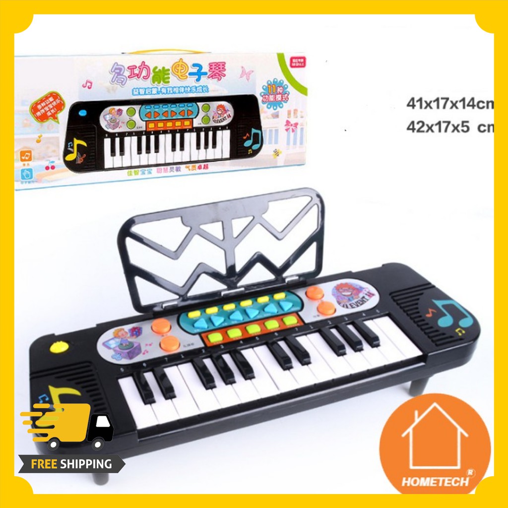 Đồ chơi trẻ em đàn piano 25 phím nhiều chế độ nhạc giúp phát triển khả năng âm nhạc cho bé từ 1 đến 3 tuổi