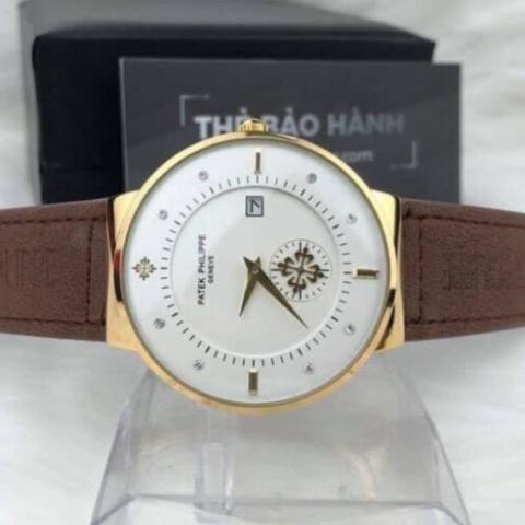 Đồng hồ fatech nam,dây da bò cao cấp bảo hành 12 tháng