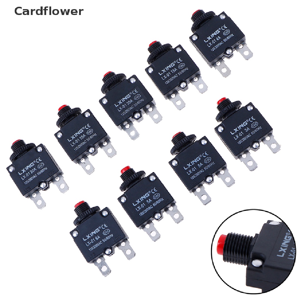 Cầu Chì Bảo Vệ Quá Tải 3A 4A 5A 6A 8A 10A 15A 20A 30A On