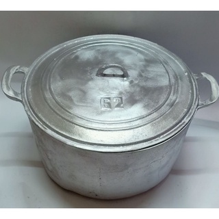 Nồi gang đúc số 62 đường kính 35cm đã được mài bóng bên trong