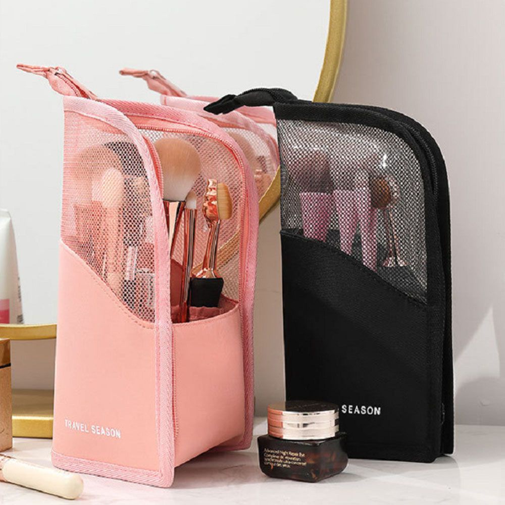 [Hàng mới về] Túi đựng dụng cụ trang điểm mỹ phẩm chống bụi bẩn thời trang chuyên nghiệp đa năng