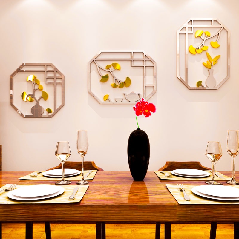 Tranh dán tường mica 3d decor khổ lớn hương sắc mùa xuân trang trí phòng khách, phòng ngủ Nhiều Size - EPeBen