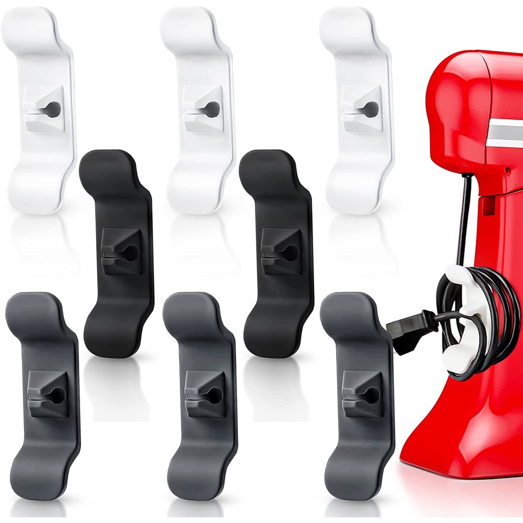 1 Giá Đỡ Quấn Dây Cáp / Máy Trộn Thực Phẩm Dạng Kẹp Sắp Xếp Gọn Gàng Cho Nhà Bếp
