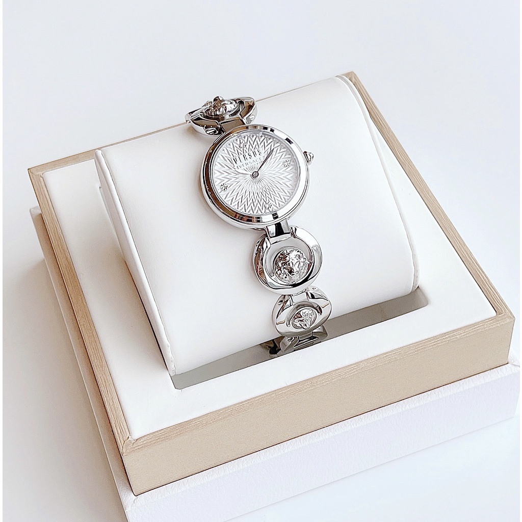 Đồng hồ nữ dây thép Versus By Versace Peking Road Petite Silver