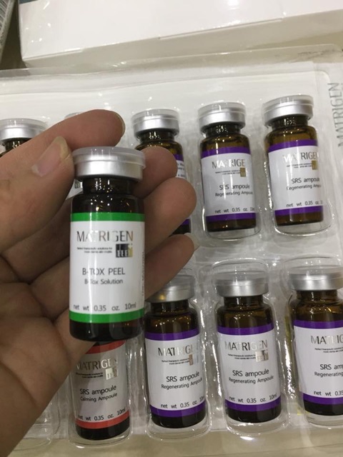 Vi kim tảo biển btox 4 màu