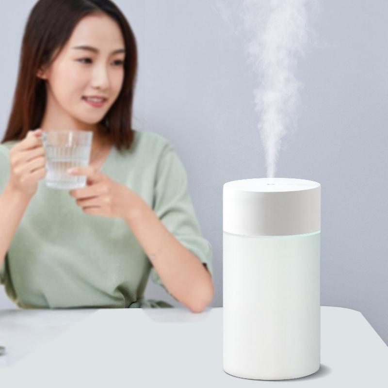 Máy Khuếch Tán Phun Sương Tinh Dầu Hình Trụ Tỏa Hương Tạo Ẩm Cho Phòng Ngủ & Xe Hơi Máy Xông Tinh Dầu Đuổi Muỗi