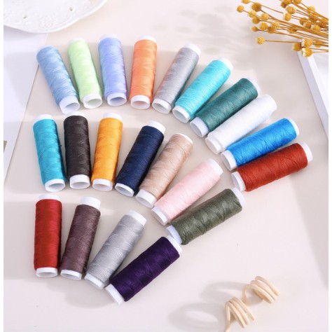 Bộ 39 cuộn chỉ may gia đình đủ màu