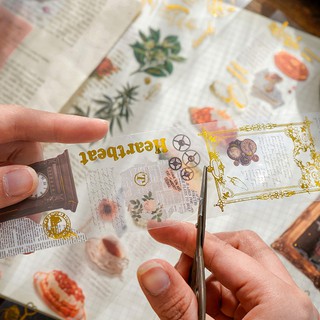 Tấm sticker vintage nhiều mẫu (Hàng có sẵn)