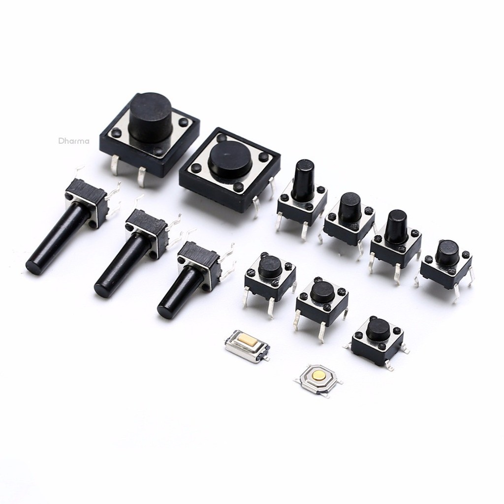 Set 140 Nút Nhấn 14 Loại Tiện Dụng