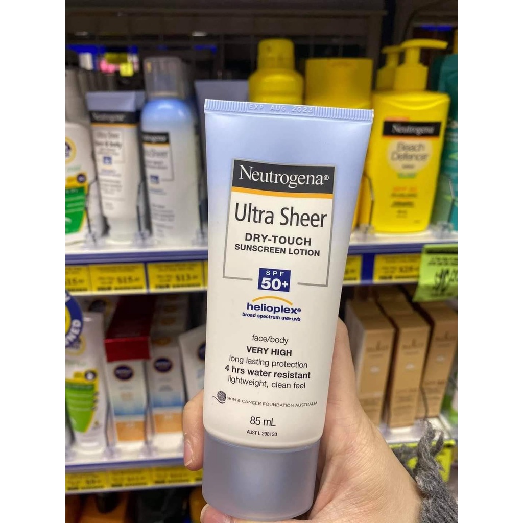 Kem chống nắng Úc( Neutrogena U.S Dry Touch SPF 50) 85ml