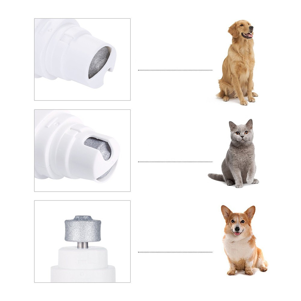 Máy Mài Móng Tay Sạc Usb Cho Thú Cưng Và Mèo