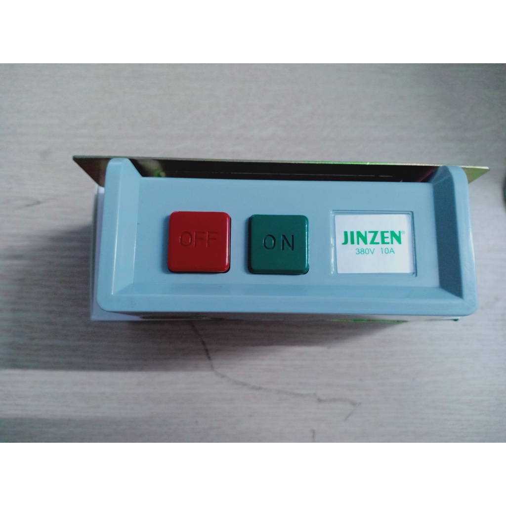 Nút Nhấn Khởi Động 3 pha, công tắc 3 pha, công tắc khởi động điện (Hàng Jizen)