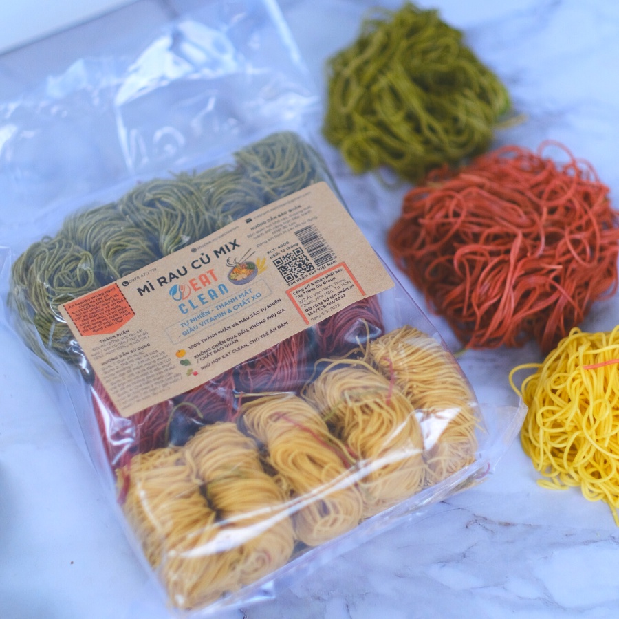 Mì rau củ EATCLEAN  - Giàu chất xơ & Vitamin, Ăn kiêng, Healthy, Eat Clean, Ăn dặm cho trẻ
