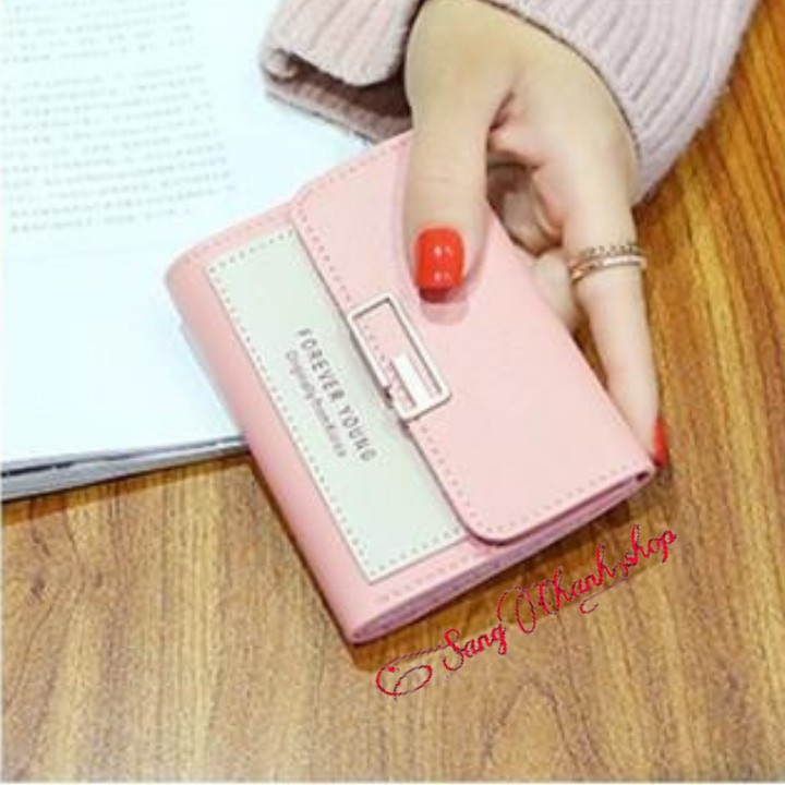 Ví nữ mini cầm tay Forever Young | Bóp ví nữ minni siêu xinh | BigBuy360 - bigbuy360.vn
