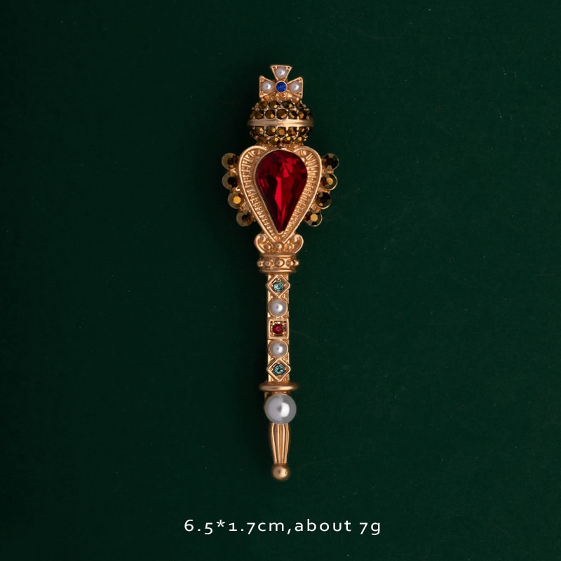 Trâm Cài Áo Hình Động Vật Baroque Thời Trang Cho Nữ