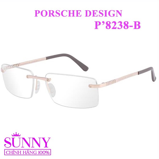 Gọng kính chính hãng Porsche Design P8238 B bảo hành toàn quốc