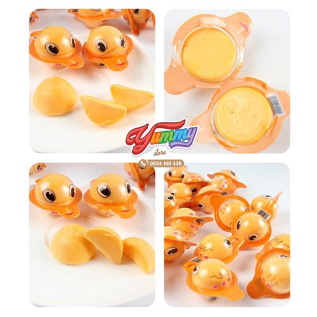 Combo 3 Viên Kẹo Dẻo Con Vịt