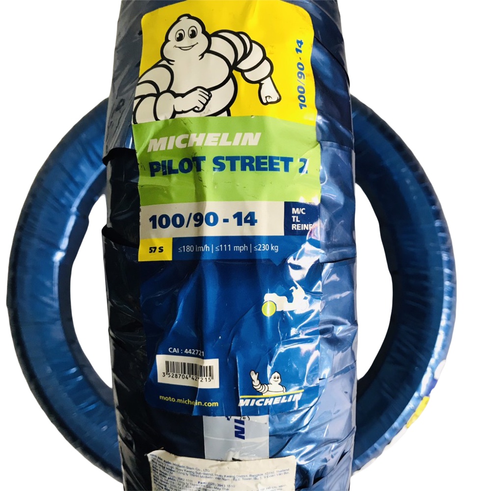 Vỏ Xe Michelin Pilot Street 2 đủ các dòng xe máy Winner, Raider, Sonic, Exciter