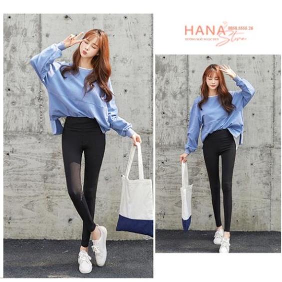 Quần legging nữ (Hàng loại 1) cạp cao gen bụng co giãn nữ có túi trước sau nâng mông