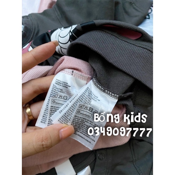 Áo Nỉ Bé Gái Minnie HaM