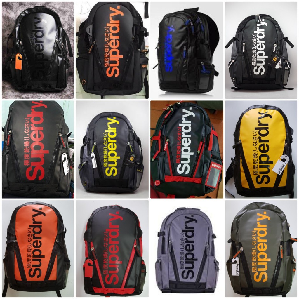 Balô Superdry chống nước 20 mầu