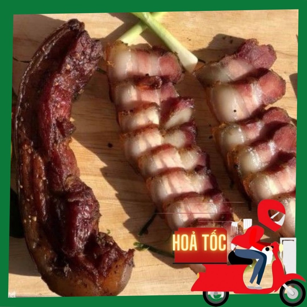 Ba chỉ lợn gác bếp - Thịt hun khói Tây Bắc - 500g
