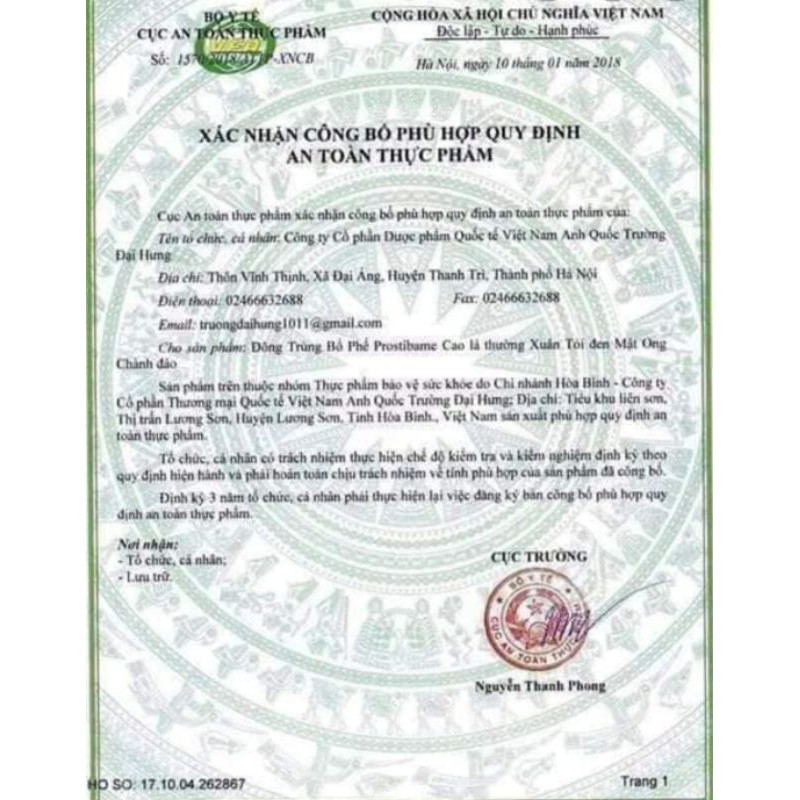 ✅ SIRO HO CAO LÁ THƯỜNG XUÂN TỎI ĐEN MẬT ONG CHANH ĐÀO