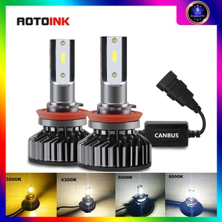 Bộ 2 Đèn Pha H4 H7 LED Zes 100w 12000lm H11 H8 H9 H1 9005 HB3 9006 HB4 880 881 H27 Cho Xe Hơi