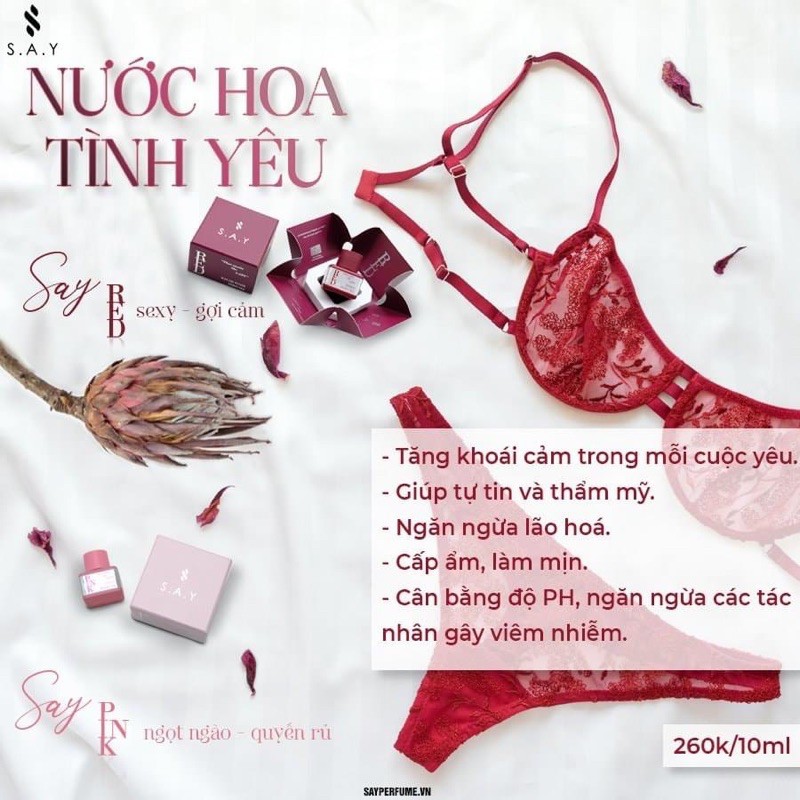 [BÙA YÊU] Nước Hoa Tình Yêu SAY Chính Hãng , Nước Hoa Nam Nữ, Tadu Shop