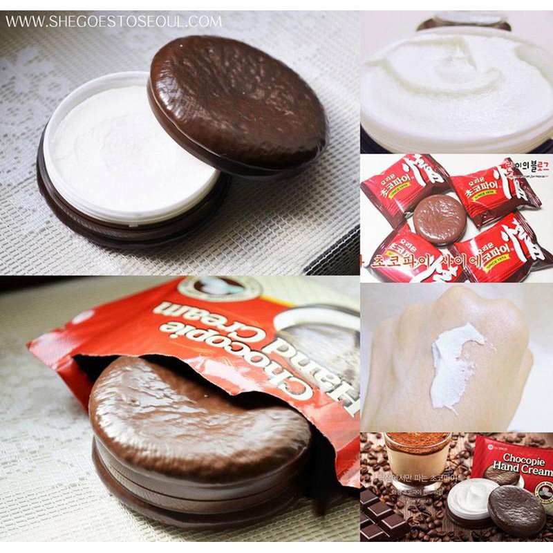 Kem dưỡng da tay the SAEM Chocopie Hand Cream - siêu cute, thơm phức mùi bánh chocopie lun | BigBuy360 - bigbuy360.vn