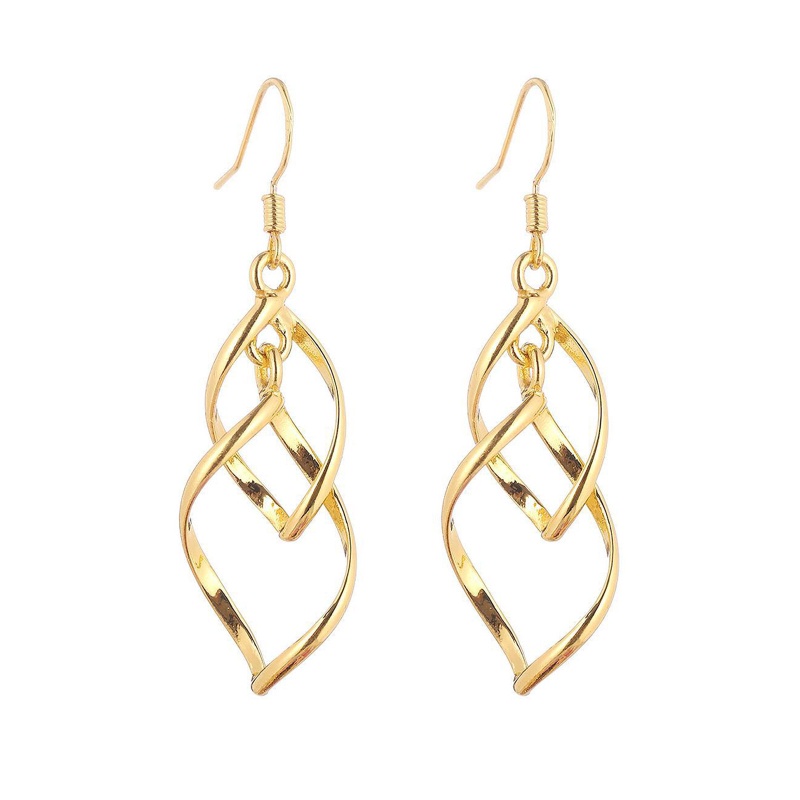 Bông Tai Dáng Dài Hình Vô Cực Phong Cách Boho Cổ Điển Thời Trang Cho Nữ