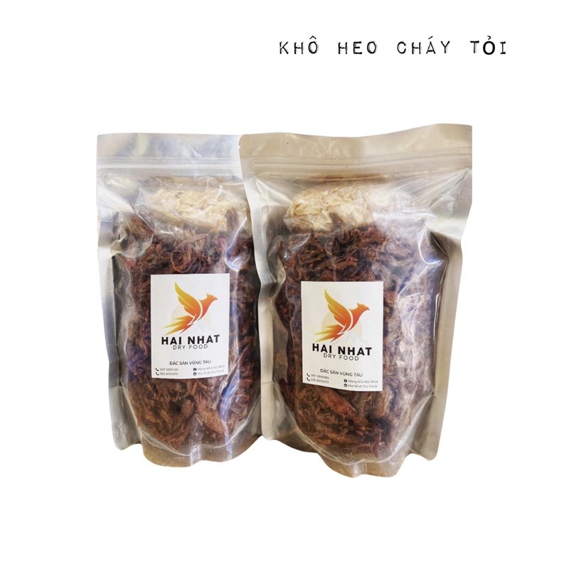 Khô Heo Cháy Tỏi đúng vị, thơm ngon hộp 300gram