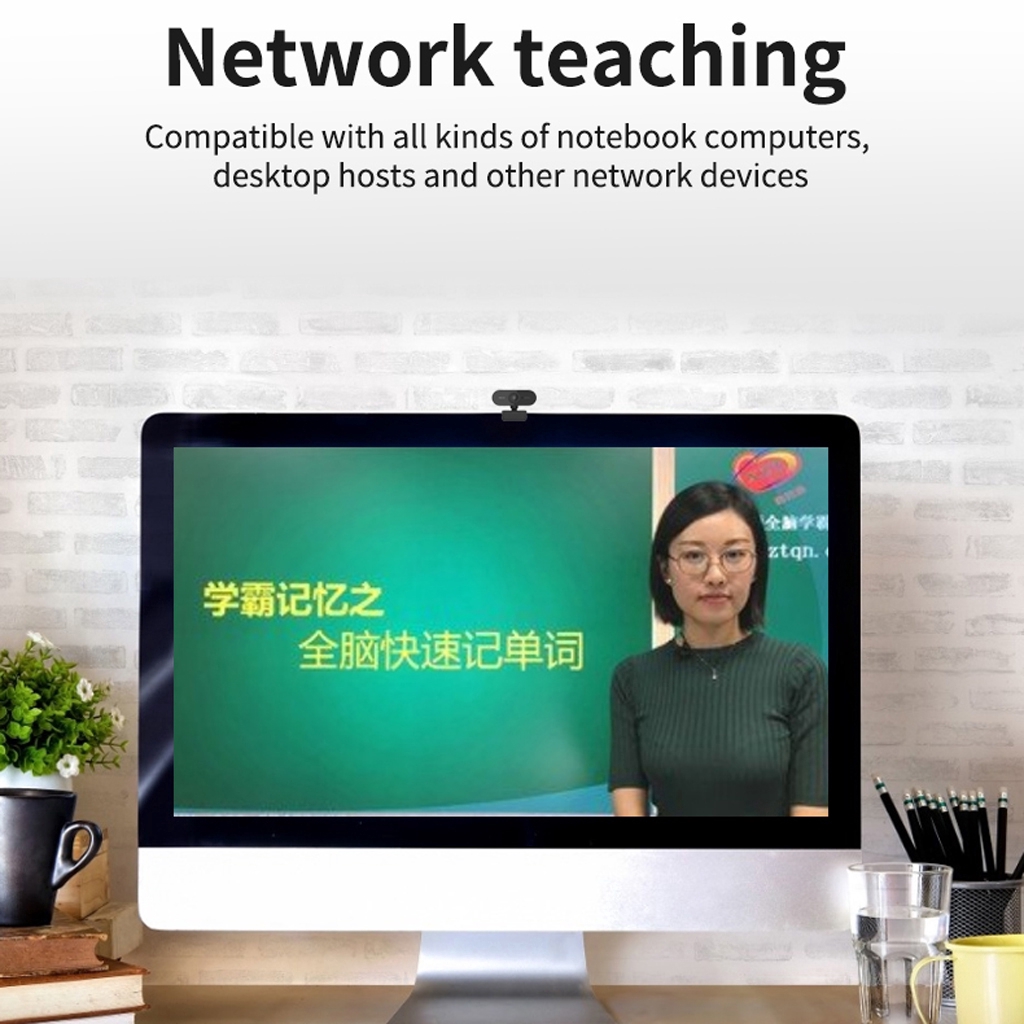 Webcam để bàn thu hình cho máy tính/TV HD 1920*1080 rõ nét chân thực | BigBuy360 - bigbuy360.vn