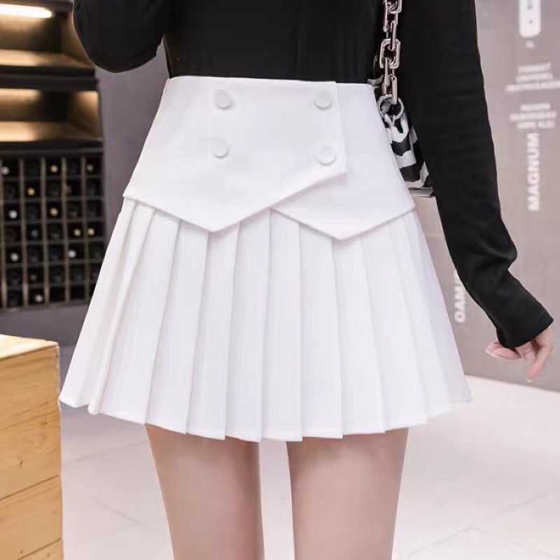HOT 🌺FREE SHIP🌺 Chân váy xếp ly xinh có lót quần phong cách Hàn Quốc