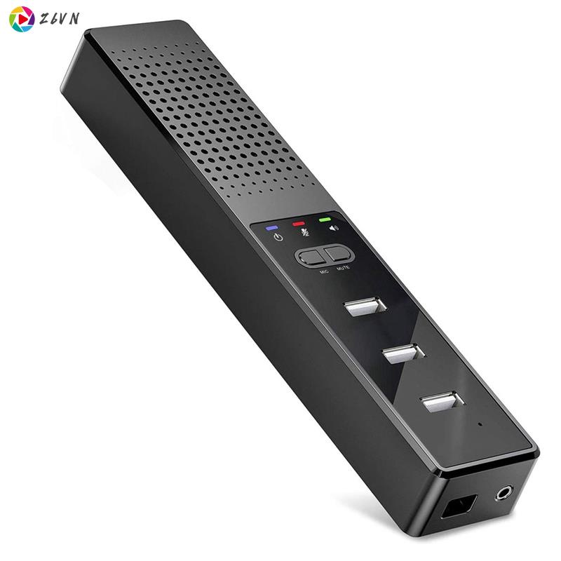 Loa Máy Tính 3 Trong 1 Có Mic & Hubs Usb Pc Cho Hội Nghị / Hội Nghị