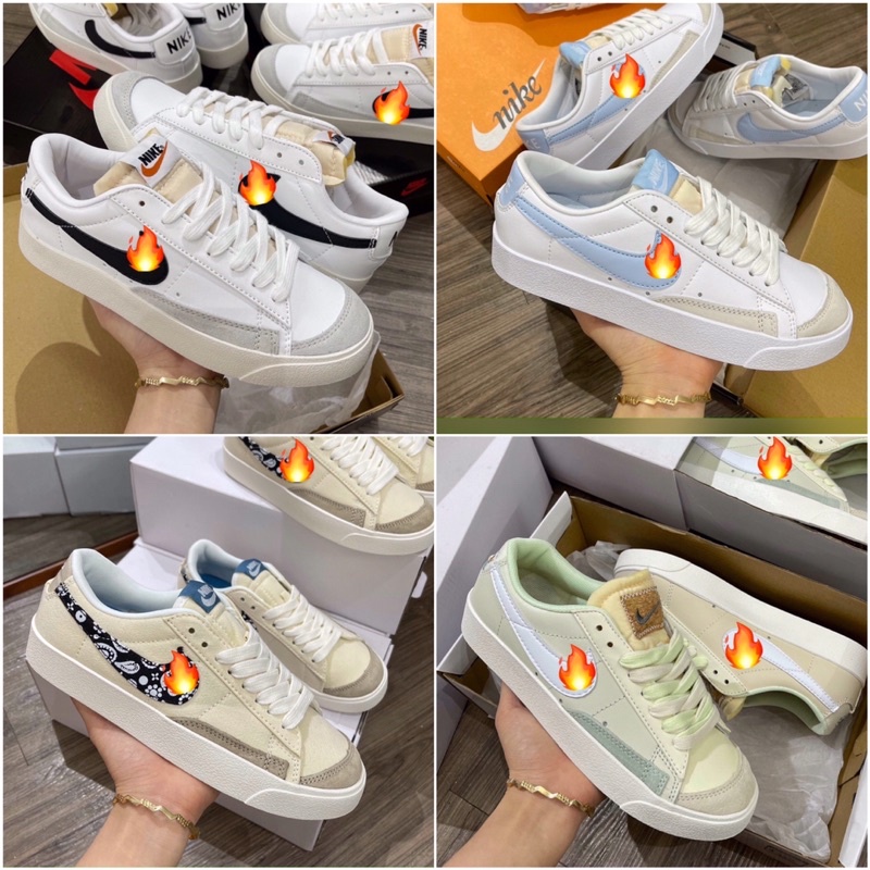 Giày Sneaker Blazer Cổ thấp nam nữ