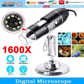 1600x hd kính hiển vi điện tử digital microscope kết nối usb máy tính