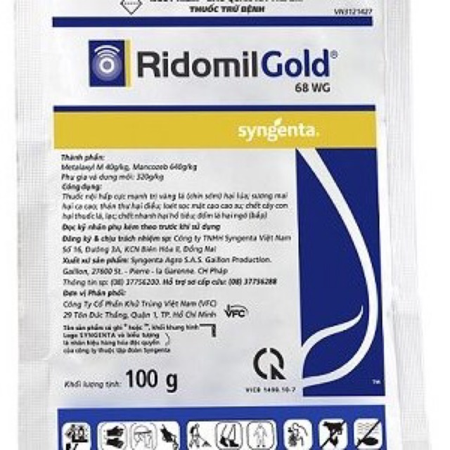 Thuốc RidomilGold ( goi 100gr)