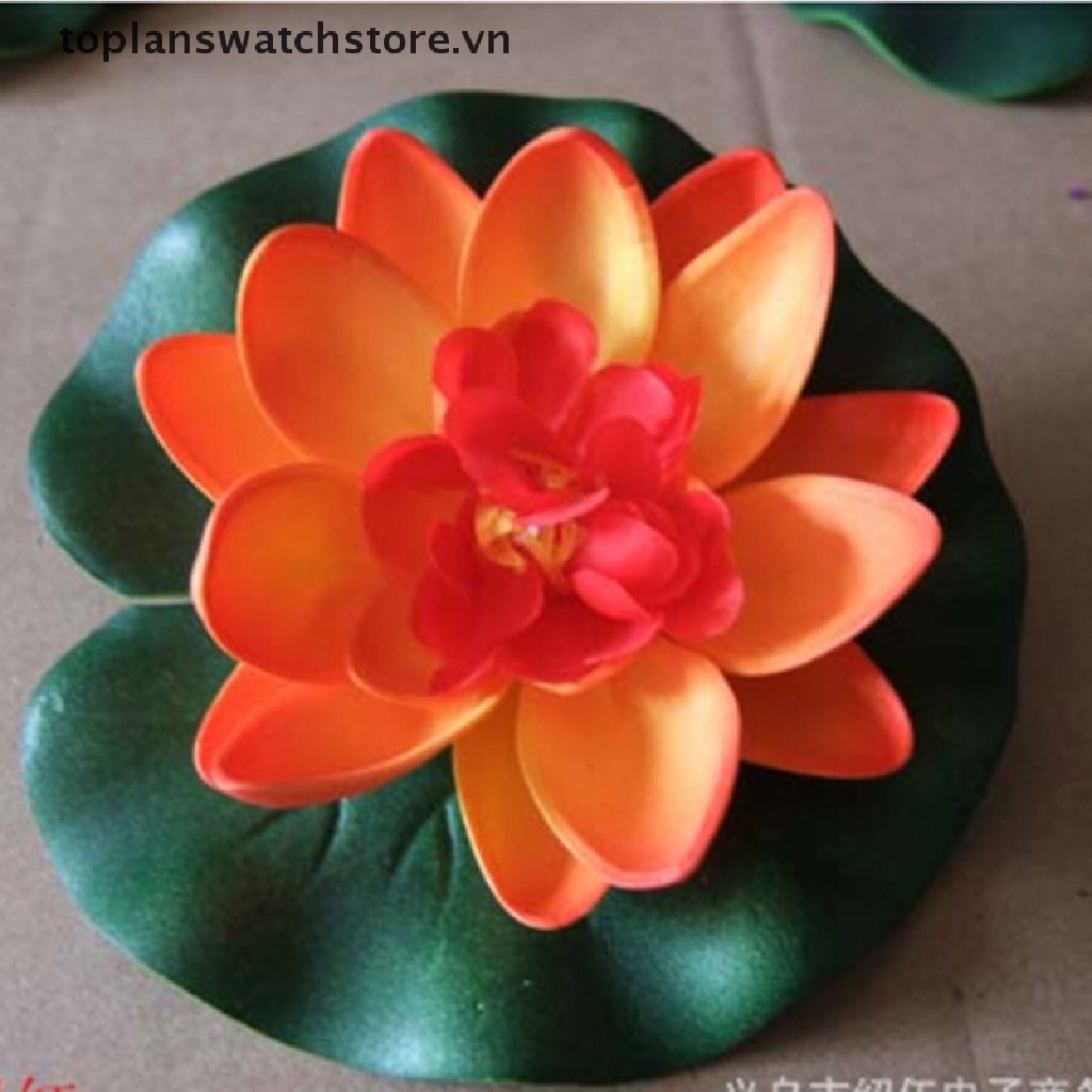 [toplanswatchstore] Hoa Sen Nổi Trang Trí Bể Cá / SPA DIY