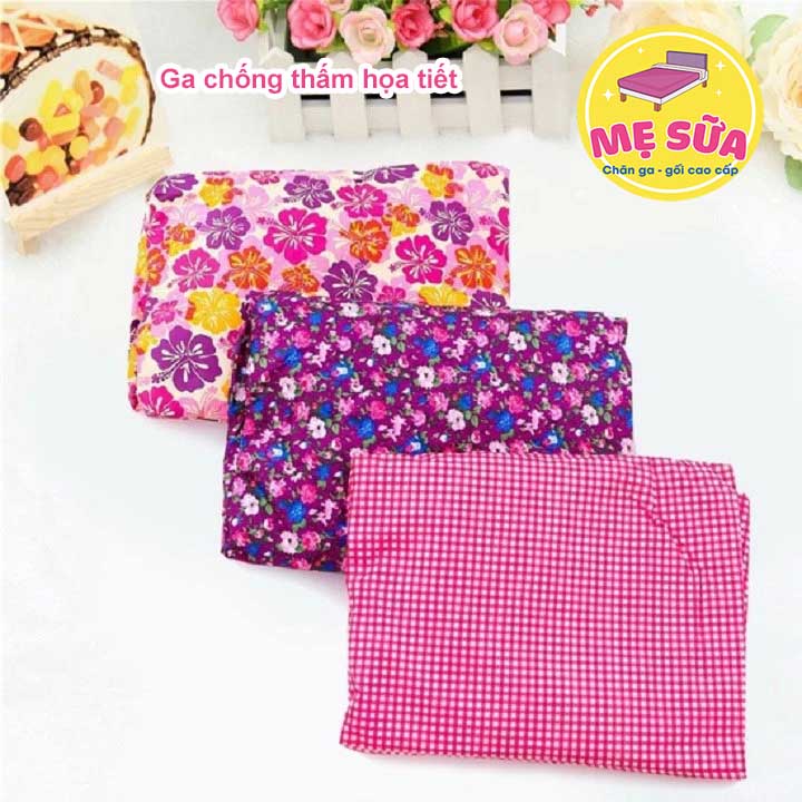 Bộ ga trải giường chống thấm - Drap chống thấm nước dùng cho đệm 10 cm giao màu ngẫu nhiên