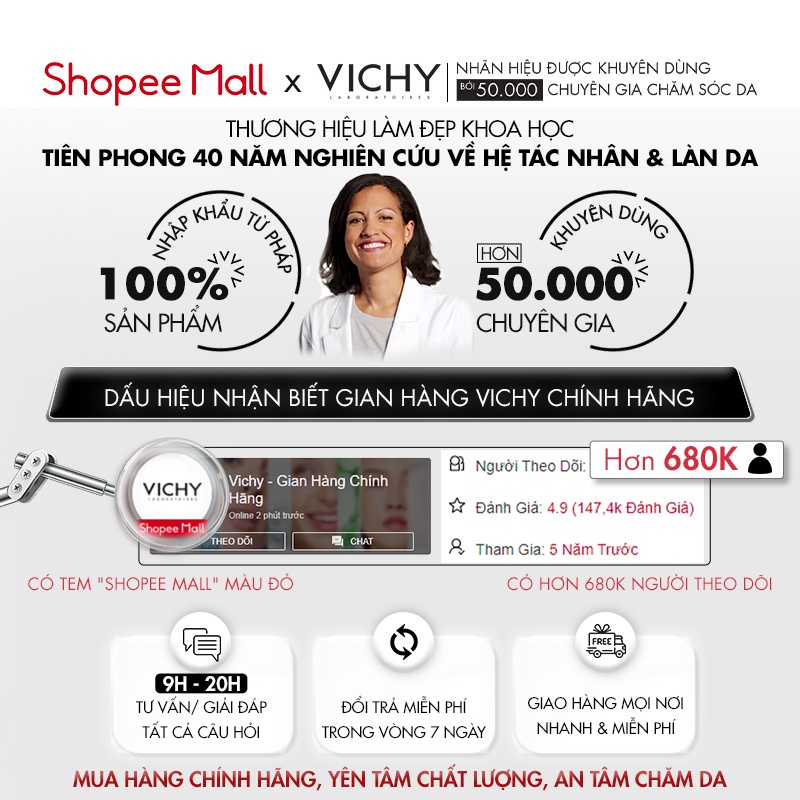 Dưỡng Chất Khoáng Núi Lửa Cô Đặc Cho Vùng Da Mắt Vichy Miner 89 Eyes Repairing 15ml