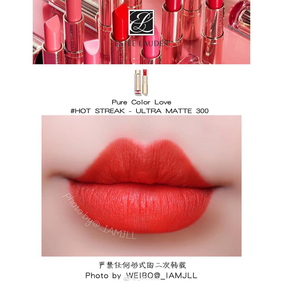 SET 3 THỎI SON ESTEE LAUDER TRAVEL EXCLUSIVE PURE COLOR LOVE CHÍNH HÃNG - 5121