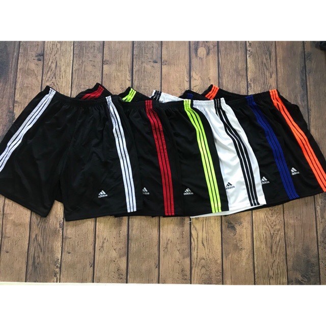Quần Short Thể Thao Nam Ba Sọc, Quần Đùi Nam Tập Gym Phối Viền [Ảnh Chụp Thật] - OQ001