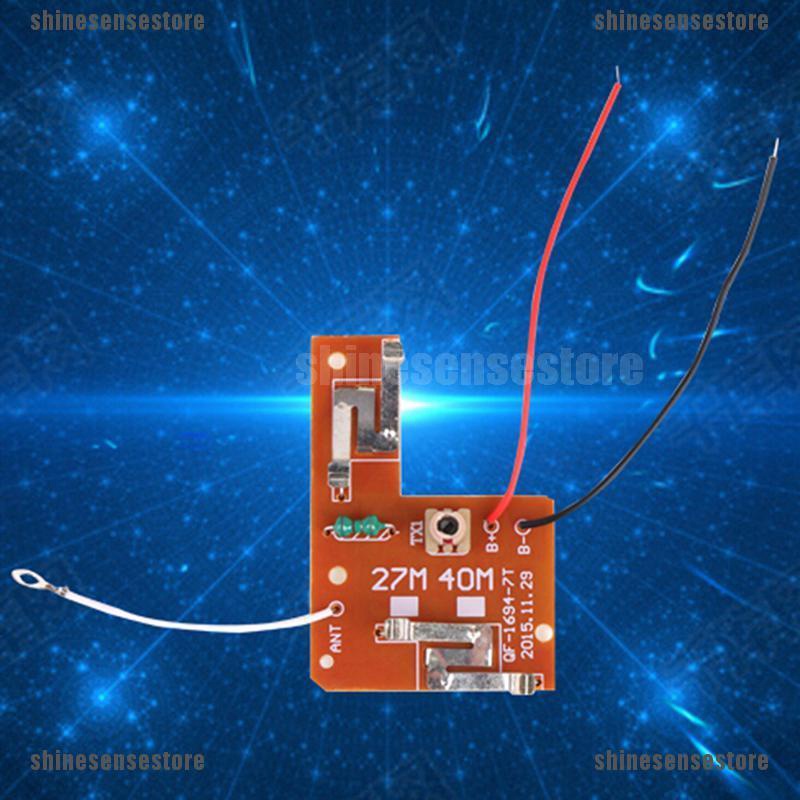 Bảng mạch tiếp nhận điều khiển từ xa 4CH 27mhz PCB flycam